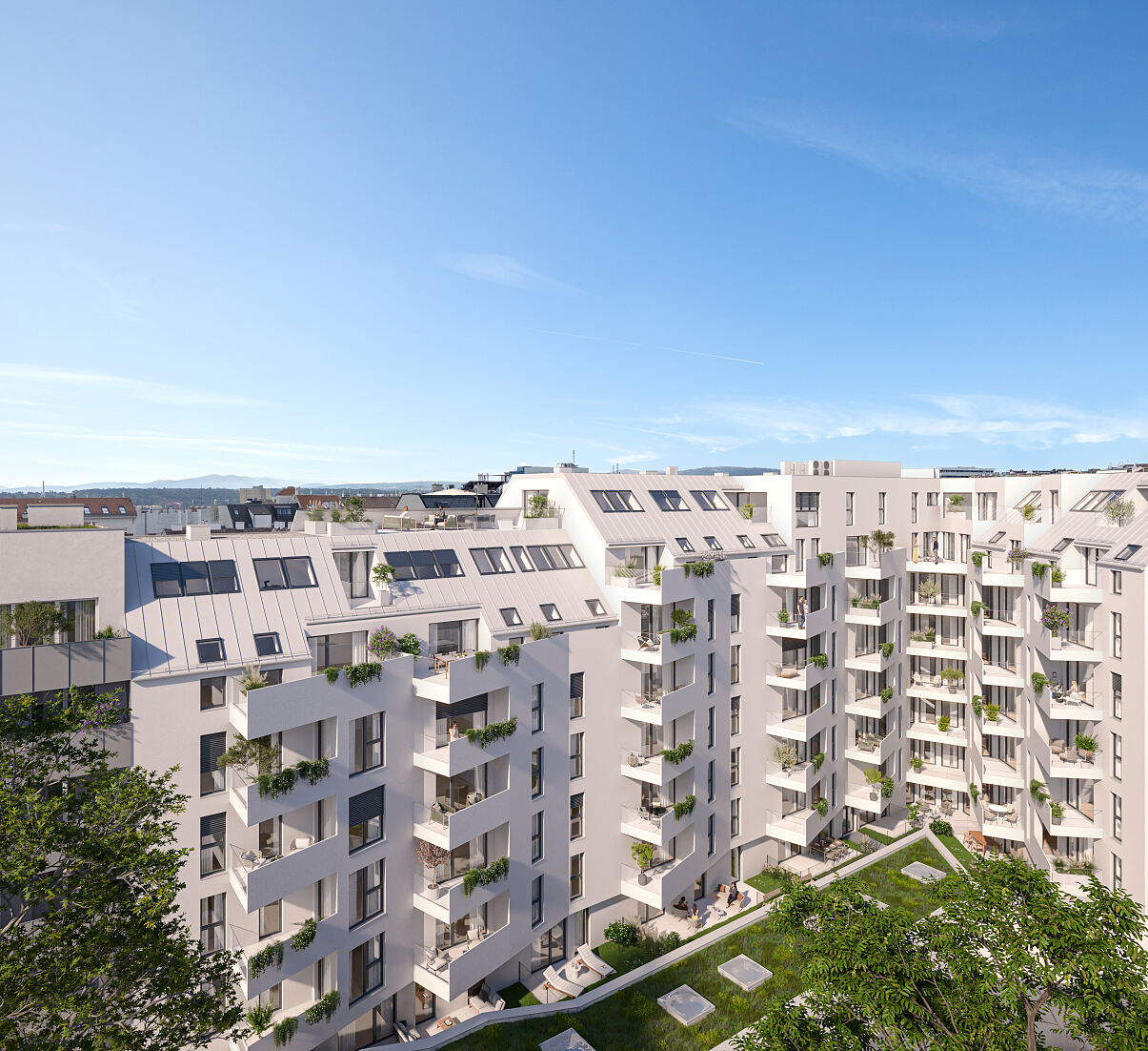 Projekt „Rosi City Living“ in der Rosinagasse in Wien