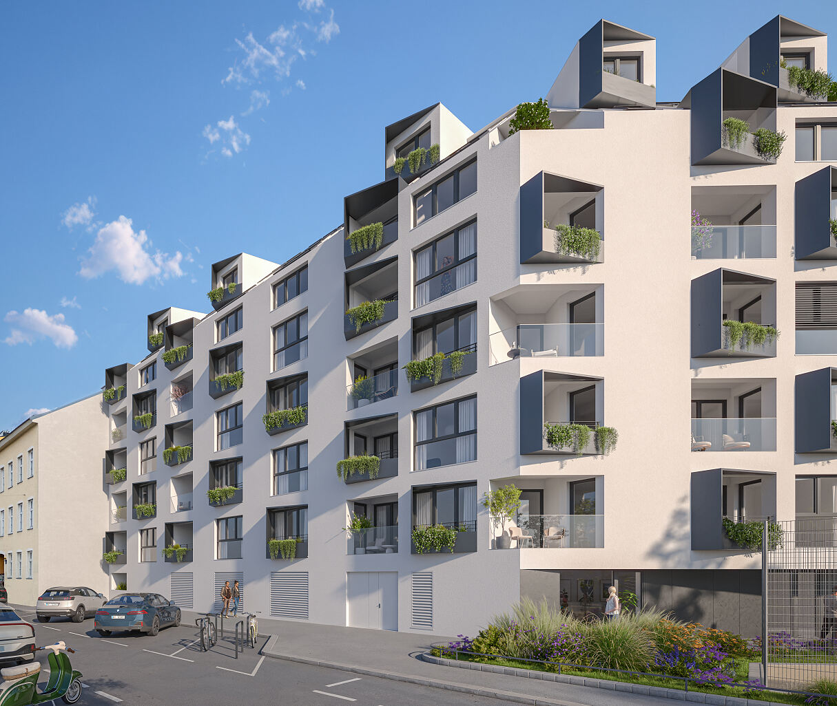 Projekt „Rosi City Living“ in der Rosinagasse in Wien