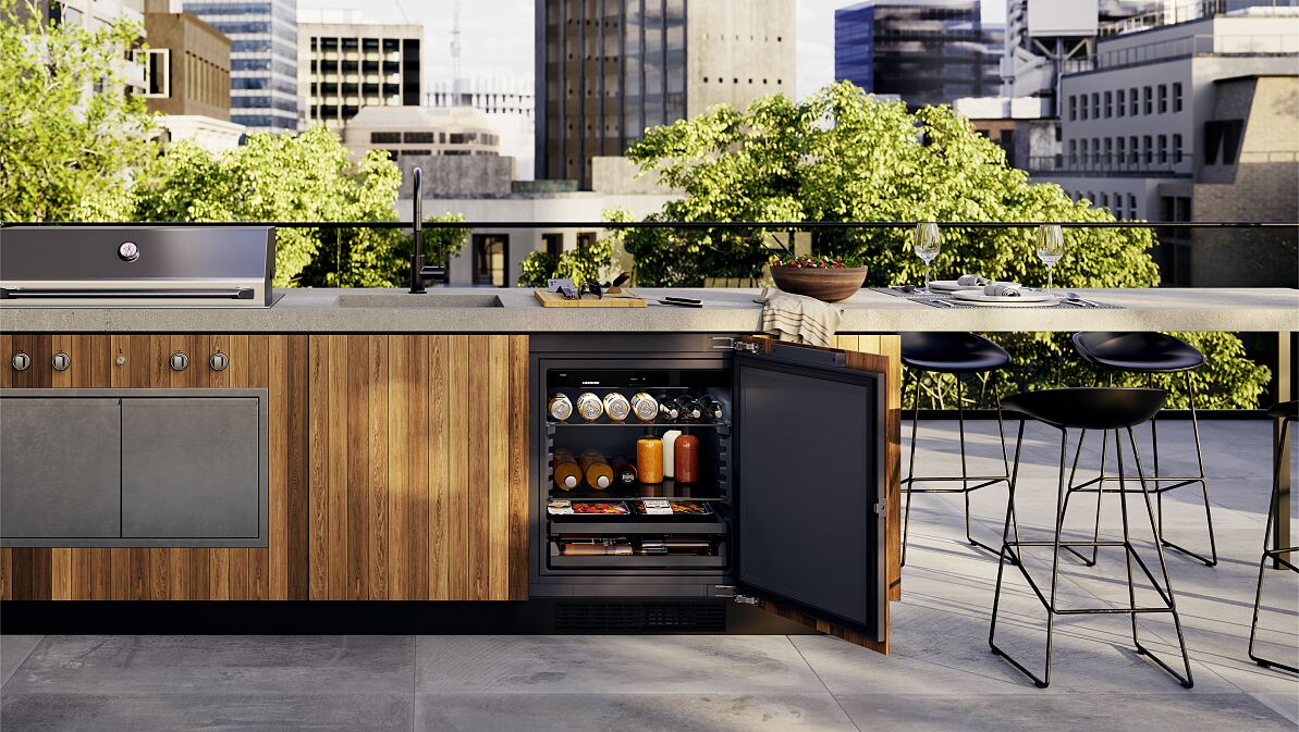 Liebherr_Outdoor Küche_Unterbau Kühlschrank