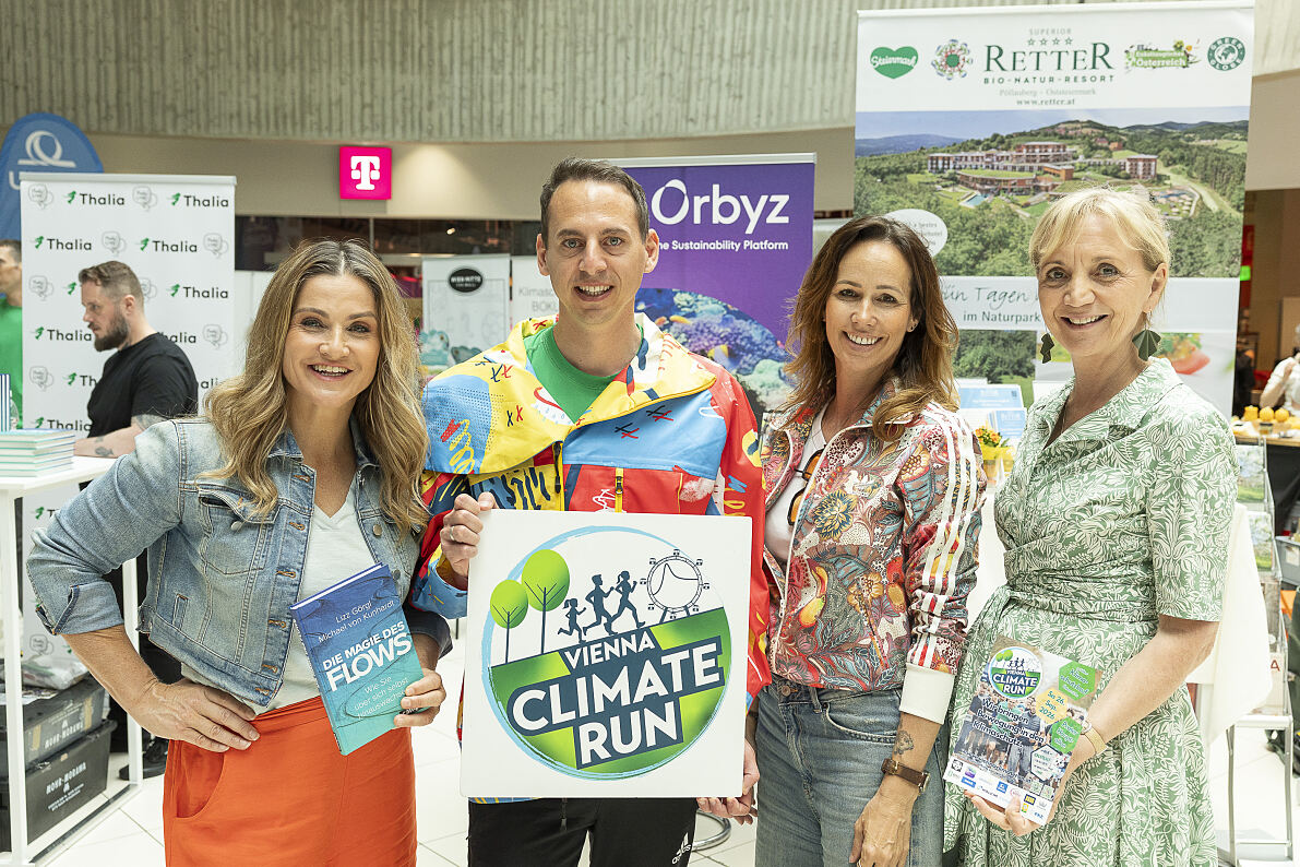 Vienna Climate Run Community setzt starkes Zeichen für Biodiversität und Klimaschutz
