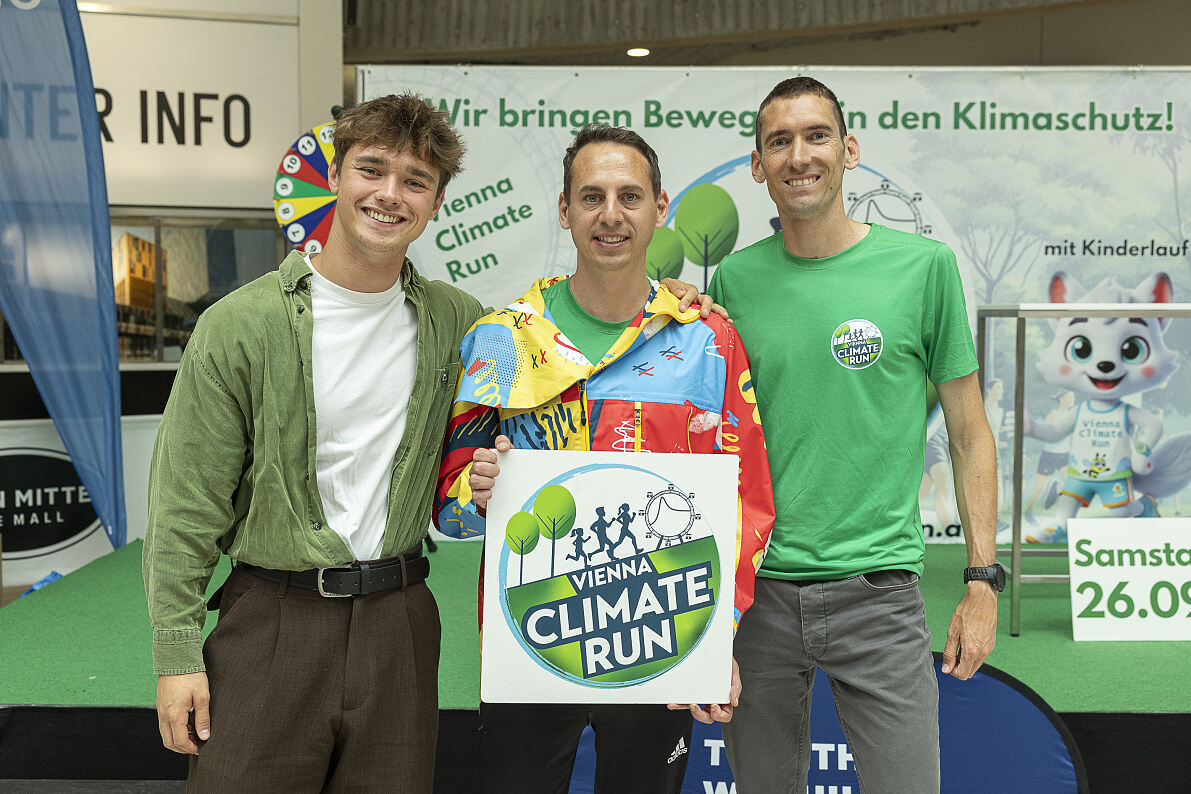 Vienna Climate Run Community setzt starkes Zeichen für Biodiversität und Klimaschutz