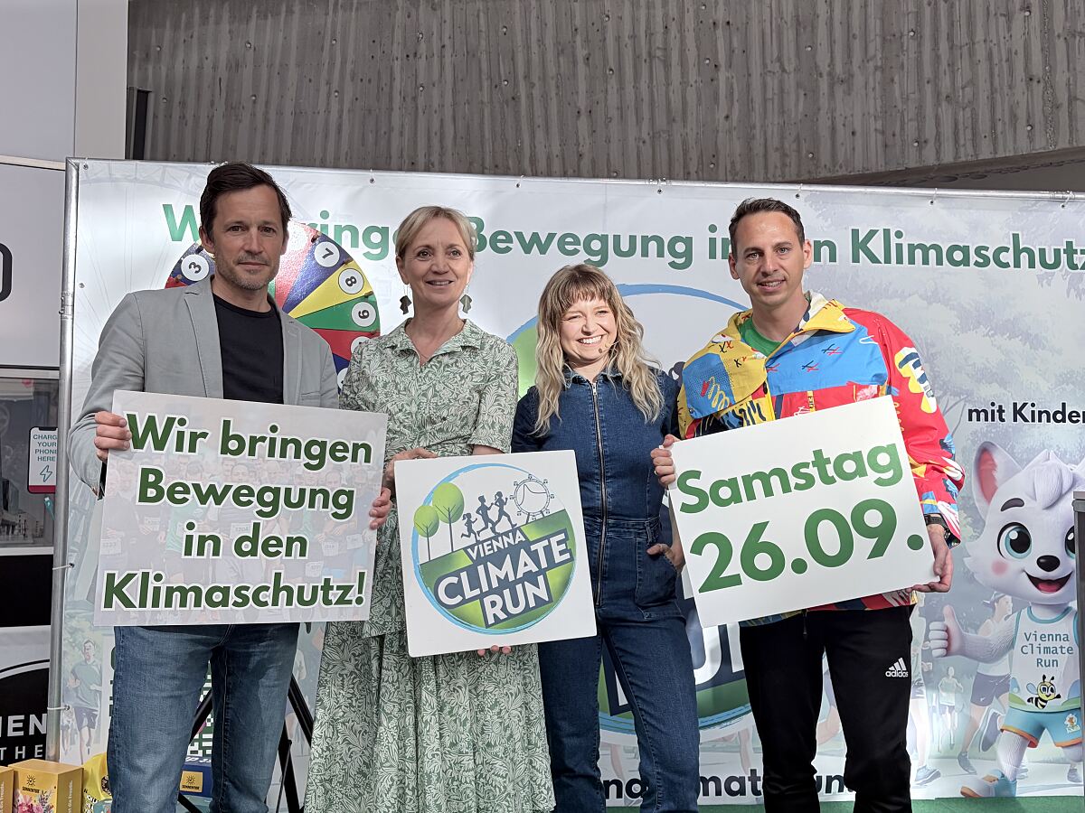 Vienna Climate Run Community setzt starkes Zeichen für Biodiversität und Klimaschutz