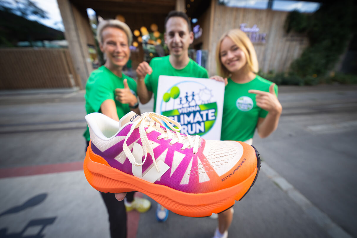 VEJA - neuer Schuhpartner des Vienna Climate Run 